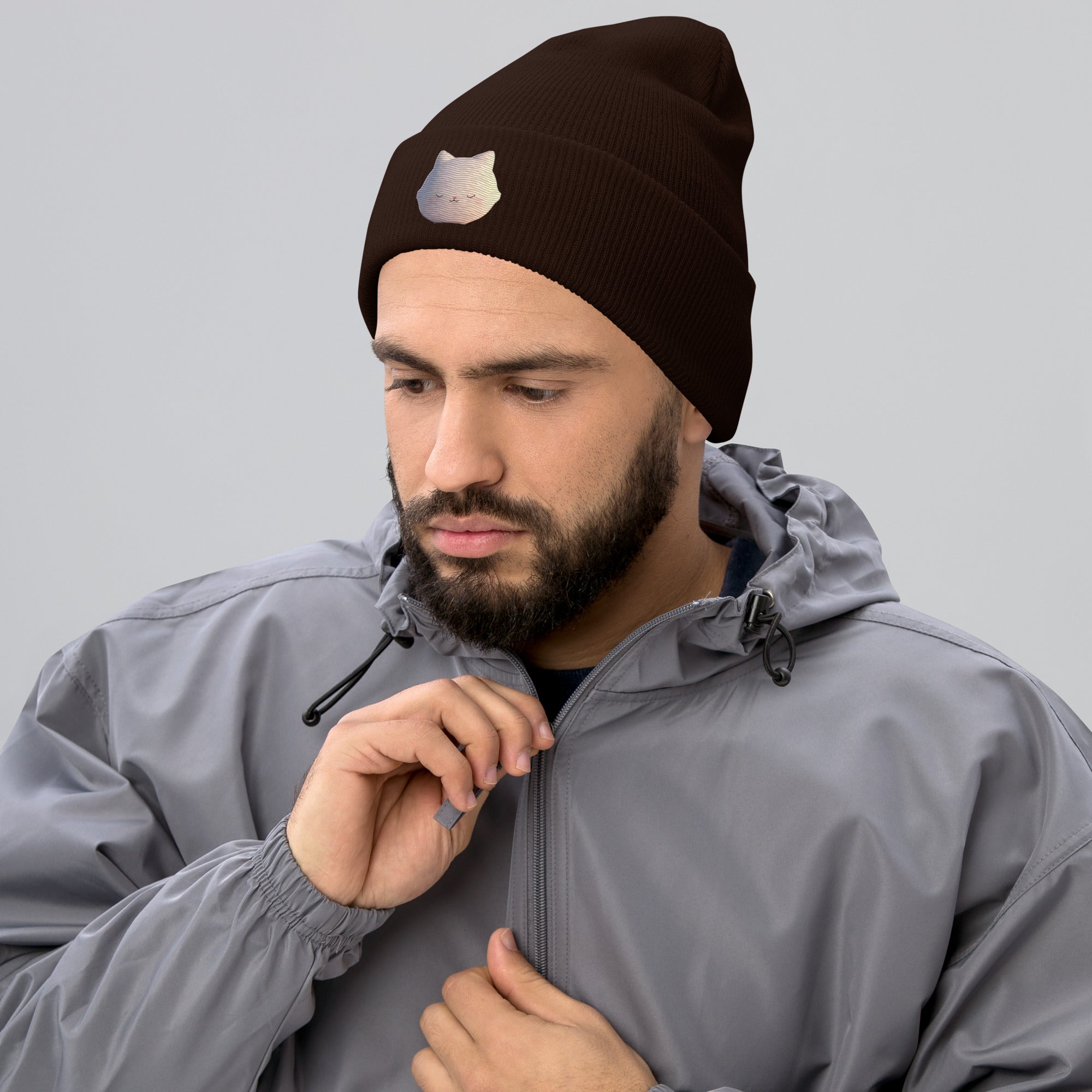 CalmCaressASMR Cuffed Beanie