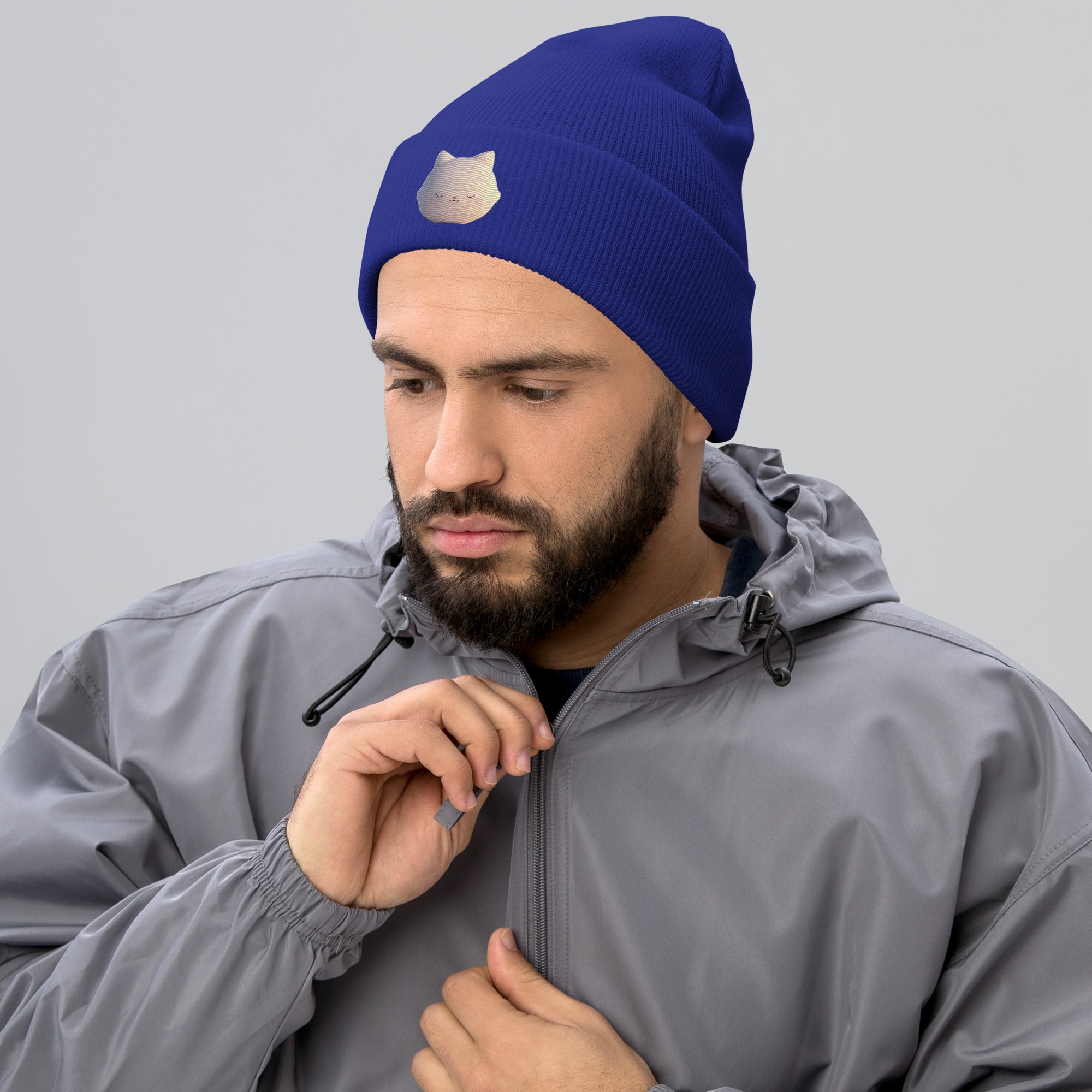 CalmCaressASMR Cuffed Beanie