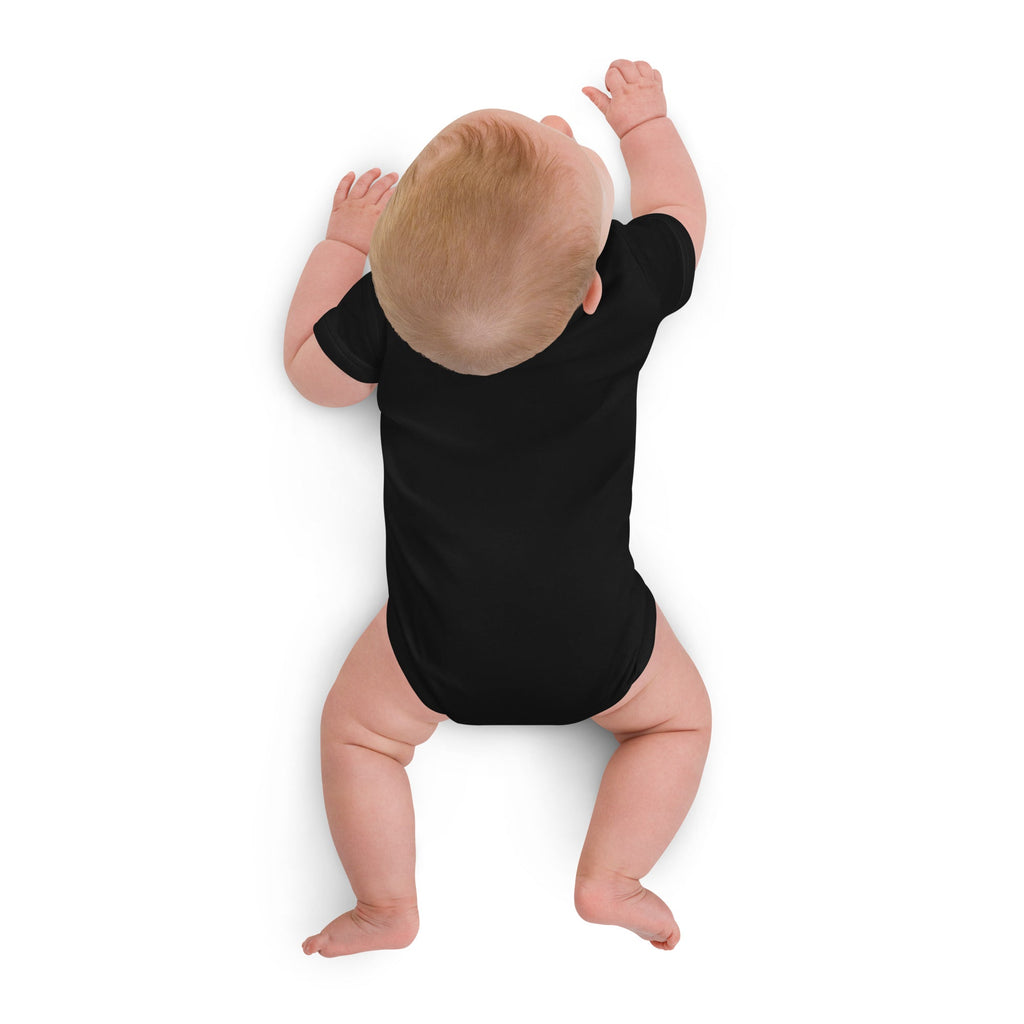 CalmCaressASMR Organic Cotton Embroidered Baby Bodysuit